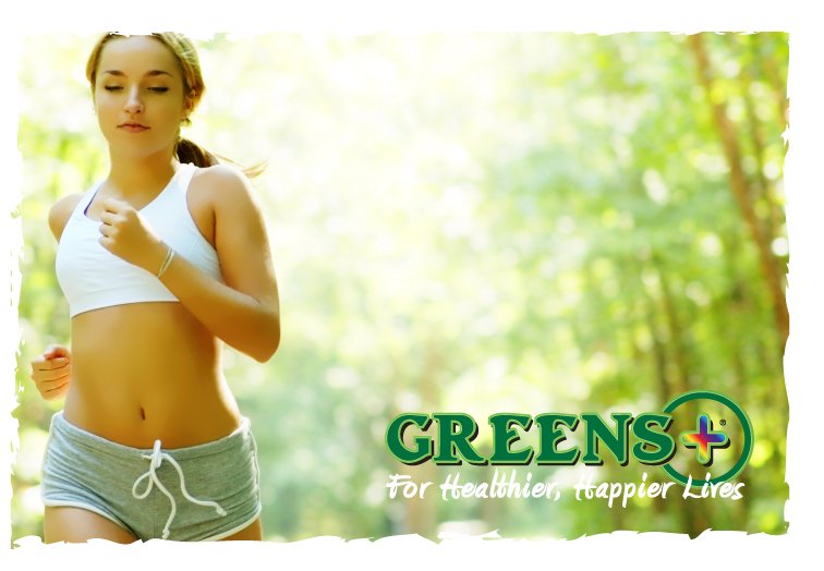 Running in forest