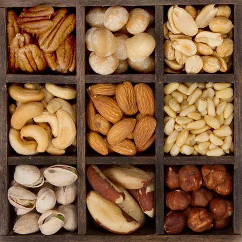 nuts, almonds, peanuts, nuts and longevity