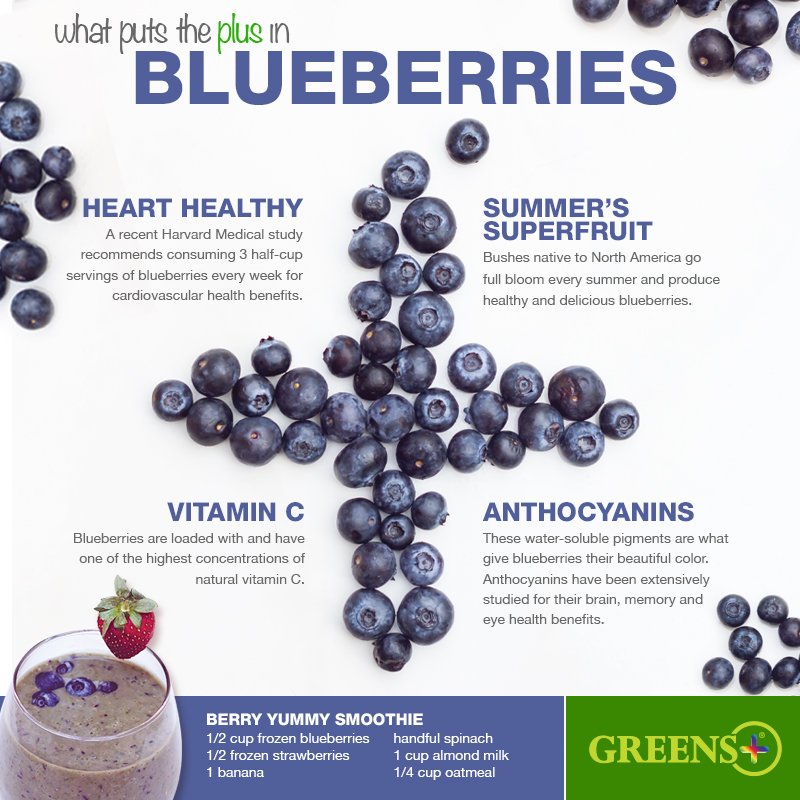 What Puts the Plus in Blueberries